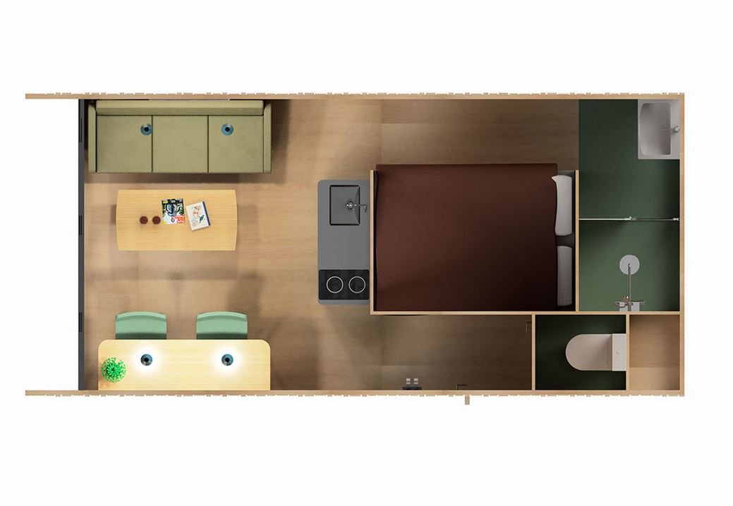 Minimalist tiny house Minimalist tiny house