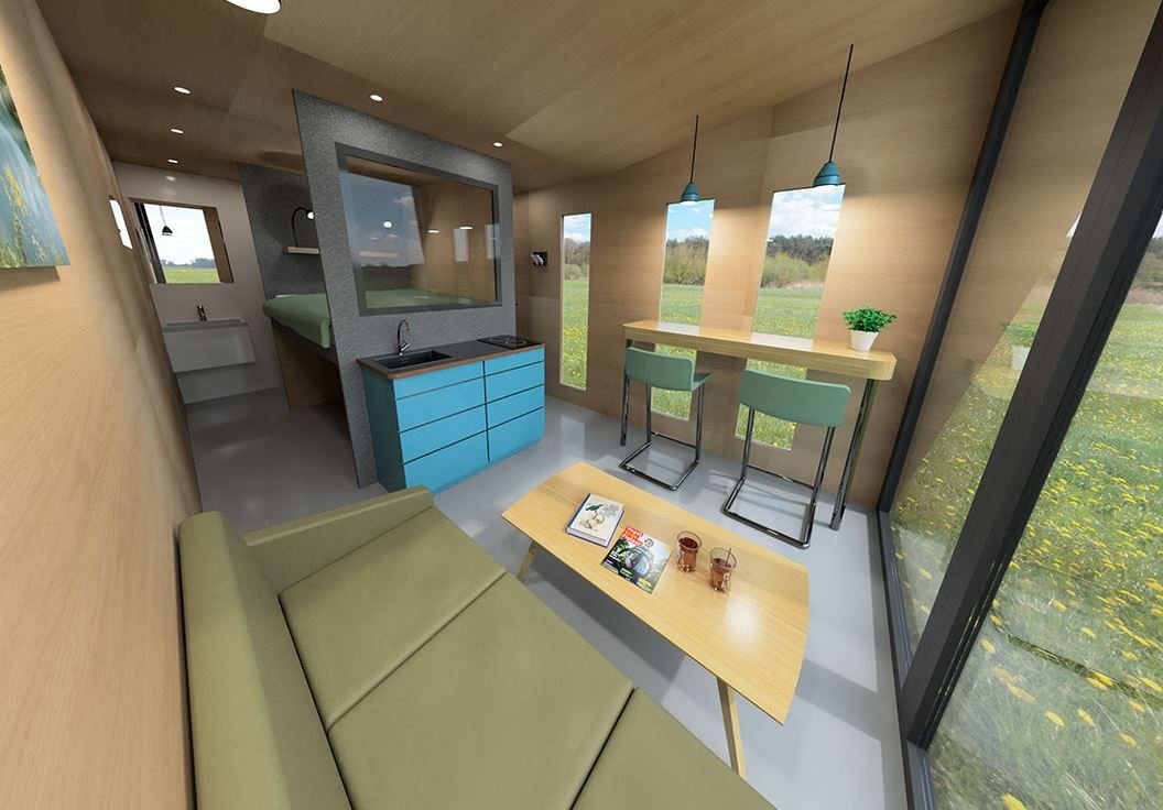 Minimalist tiny house Minimalist tiny house